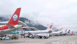 林芝米林机场单日航班架次及旅客吞吐量创新高