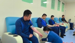 西藏林芝市森林消防支队勤务中队紧急献血救助失血患者