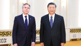 Xi meets U.S. secretary of state