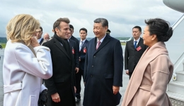 Macron hosts Xi at mountain restaurant in picturesque southern France