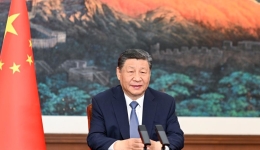 Heads of state of China, Kyrgyzstan, Uzbekistan congratulate signing of intergovernmental agreement on railway project