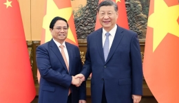 Xi meets Vietnamese PM