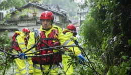 InPics | Rescue, relief work in full swing amid heavy rainfall in E China's Anhui