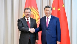 Xi urges China, Kyrgyzstan to promote high-quality Belt and Road cooperation