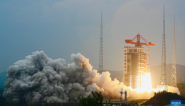 China successfully launches new satellite group