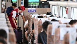 China sees over 200 million railway passenger trips so far in summer rush