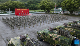 PLA garrison in Hong Kong completes 27th routine rotation