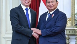 Chinese vice president attends inauguration of Indonesian president, visits Indonesia