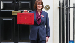 UK unveils new budget with tax hikes of 40 bln pounds