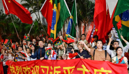 Xi says looking forward to further enhancing China-Brazil ties