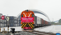 China Railway launches rail transport trial for electric vehicle batteries