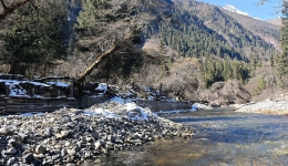 双桥沟冬季漂流：解锁冰雪川西新玩法！
