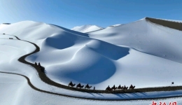 丝路文旅热掀起中国冬季“反向游”