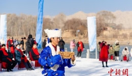 “清清黄河”贵德发出冬日之约：邀宾朋观日出戏冰雪
