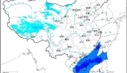 大风蓝色预警：西藏青海甘肃内蒙古等地的部分地区阵风可达7至8级