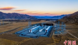 西藏拉萨500千伏输变电工程投运