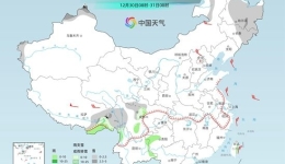 全国大部在晴朗升温中迎接2025年 西藏青海等地有明显降雪