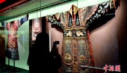 More Than 100 Cultural Relics and Treasures Exhibit in the Treasure Hall of Potala in Lhasa, Xizang