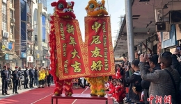 2025中国新春巡游在尼泊尔加德满都举行