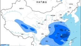 寒潮影响我国中东部地区 贵州等地有雨雪天气