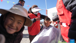 Normal life restored at Xizang's post-quake resettlement sites