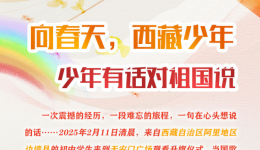 【向春天，西藏少年】少年有话对祖国说