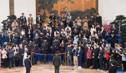 NPC deputies attend group interview ahead of annual session of China's top legislature