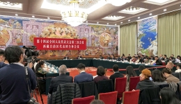 第十四届全国人民代表大会第三次会议西藏自治区代表团全体会议举行