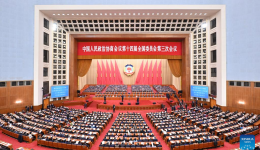 China's top political advisory body holds closing meeting of annual session