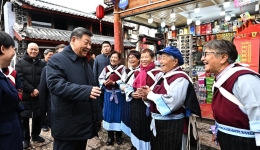 Xinhua Headlines: Xi urges opening new ground for development during inspection tour in Yunnan