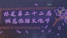 低空经济邂逅林芝桃花，打造文旅新场景