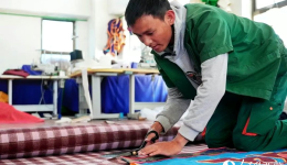 'Sunshine workshop' helps people with disabilities stitch brighter future in Zhanang county, SW China's Xizang