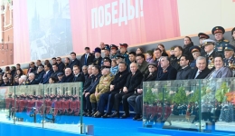 Xi attends Russia's Victory Day celebrations