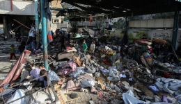 Video reportedly showing thousands of Gazans rushing for aid heartbreaking: UN