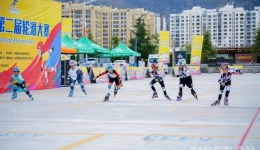 2025拉萨市第二届轮滑大赛成功举办
