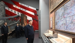 Xi pays tribute to martyrs in resistance war against Japanese aggression