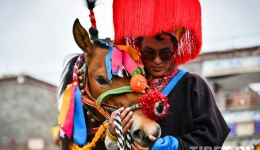 Lhoka, Xizang: A Horse Parade Displays Rich Cultural Heritage