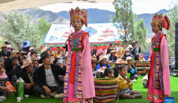 Tibetan opera promoted in Namling County, China's Xizang