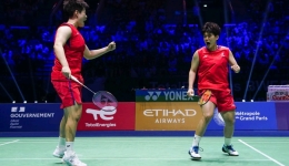 祝贺！中国组合刘圣书/谭宁获羽毛球世锦赛女双冠军