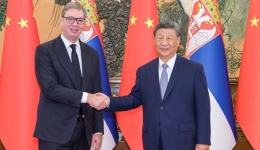 Xi meets Serbian president