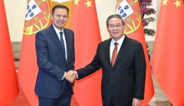 China, Portugal pledge to enhance cooperation, safeguard free trade