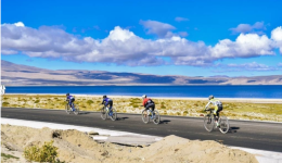 Fifth Ngari Mountain Bike Cross-Country Challenge Holds at the Foot of Mount Gang Rinpoche