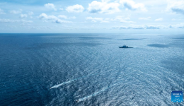 China Coast Guard patrols waters around Huangyan Dao