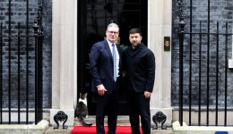Leaders of UK, Ukraine, France and Germany meet in London on Ukraine peace