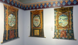 Thangka art on display at exhibition