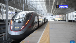 China's high-speed rail mileage tops 50,000 km