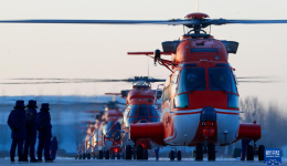 国家消防救援局大庆航空救援支队开展实战化空投应急救援演练