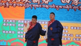 “我们的节日·藏乡欢歌贺新年 民族团结庆新春”四季村晚文艺演出在夺底小学上演