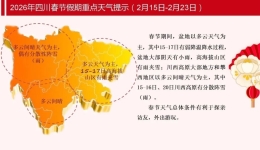 总体适宜出行，春节假期四川天气预报来了！