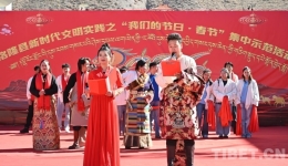 西藏洛隆举办“我们的节日·春节”集中示范活动
